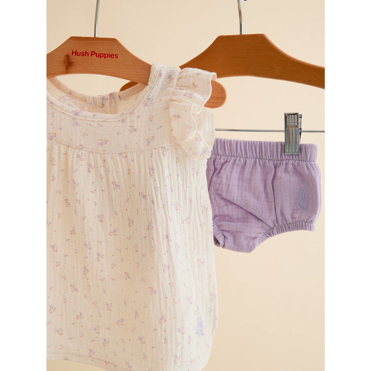 HUSH PUPPIES - Set Vestido Bebé Niña Lourdes HUSH PUPPIES