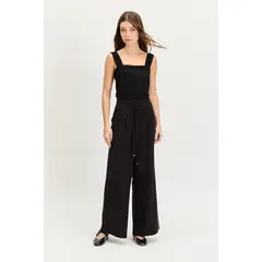 IO - Pantalon Liso Negro