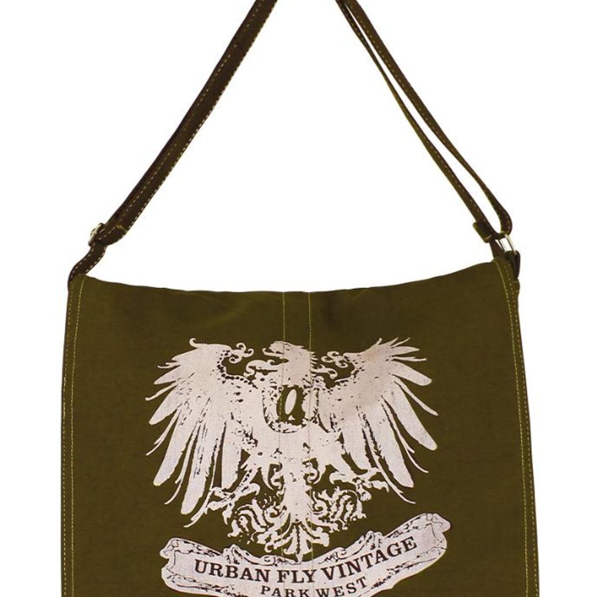 PARK WEST - Bolso morral Fly verde Park West