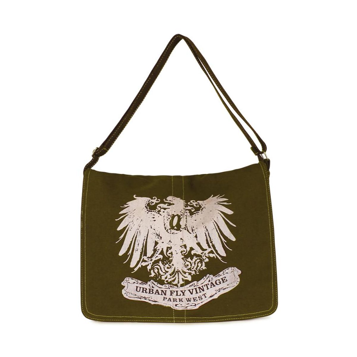 PARK WEST - Bolso morral Fly verde Park West