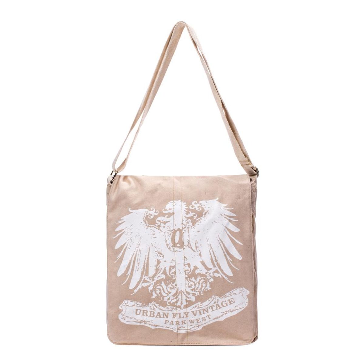 PARK WEST - Bolso morral Urban Fly beige Park West