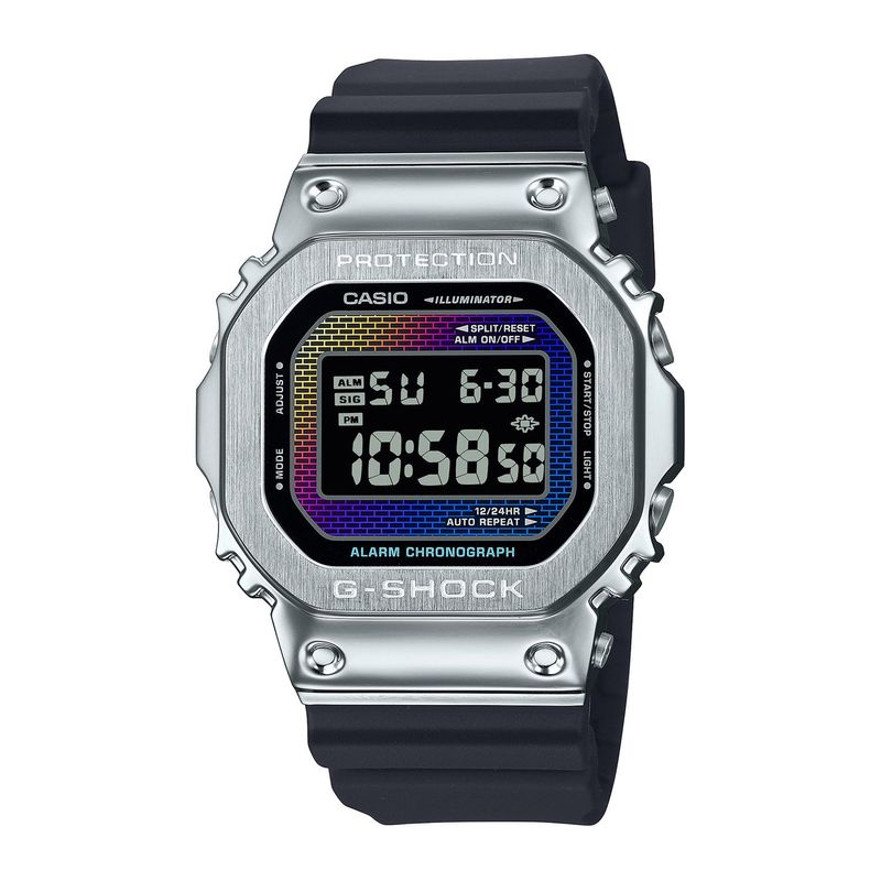 G-SHOCK - Reloj G-SHOCK GM-5600RW-1DR Resina/Acero Hombre Plateado
