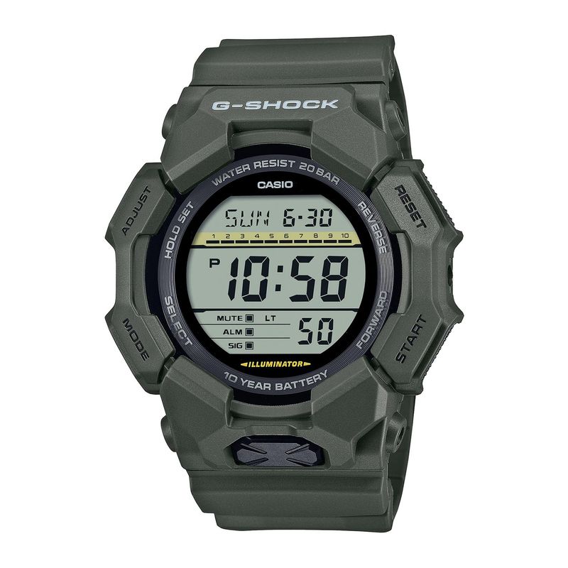 G-SHOCK - Reloj G-SHOCK GD-010-3DR Carbono/Resina Hombre Verde