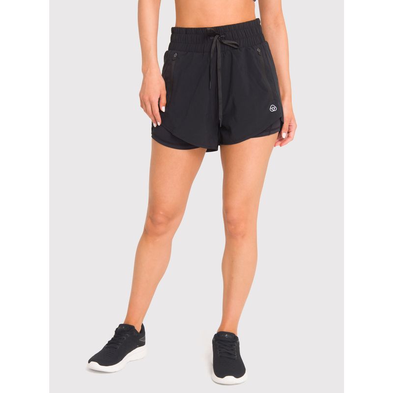 BSOUL - Short deportivo Mujer W/Inn Leg Zoe Negro BSOUL_.