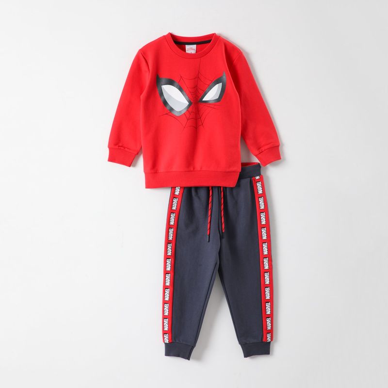 MARVEL - Buzo Niño Ojos Spiderman Rojo Marvel