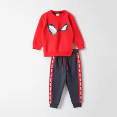 MARVEL - Buzo Niño Ojos Spiderman Rojo