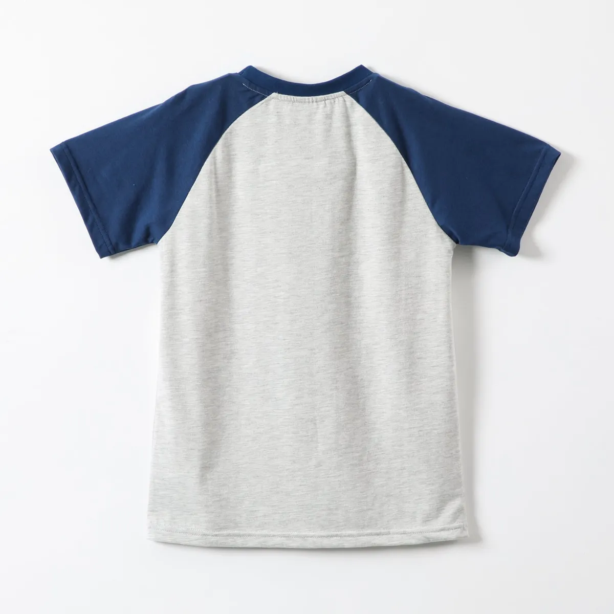 SONIC - Polera Manga Corta Niño Raglan Gris Sonic