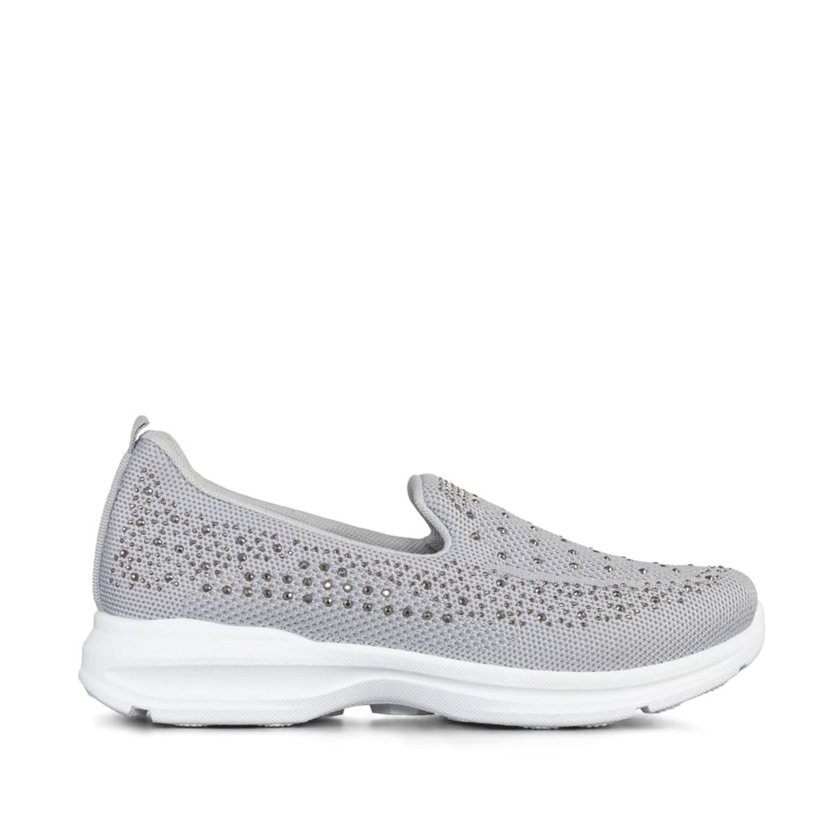 WEIDE - Zapatilla casual Mujer Slip On Con Pedrería Weide TFA203