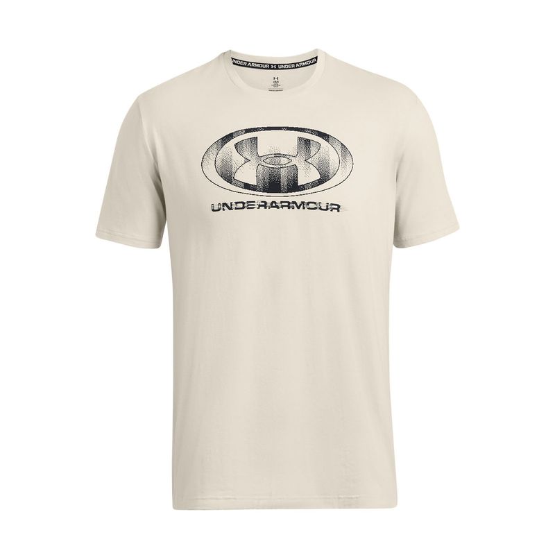 UNDER ARMOUR - Polera manga corta Glitch hombre Blanco UNDER ARMOUR