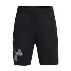 UNDER ARMOUR - Shorts grande UA Tech para niño Negro