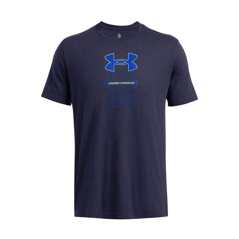 UNDER ARMOUR - Polera manga corta Gel Stack hombre Marino UNDER ARMOUR
