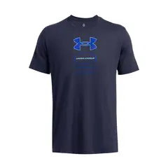 UNDER ARMOUR - Polera manga corta Gel Stack hombre Marino