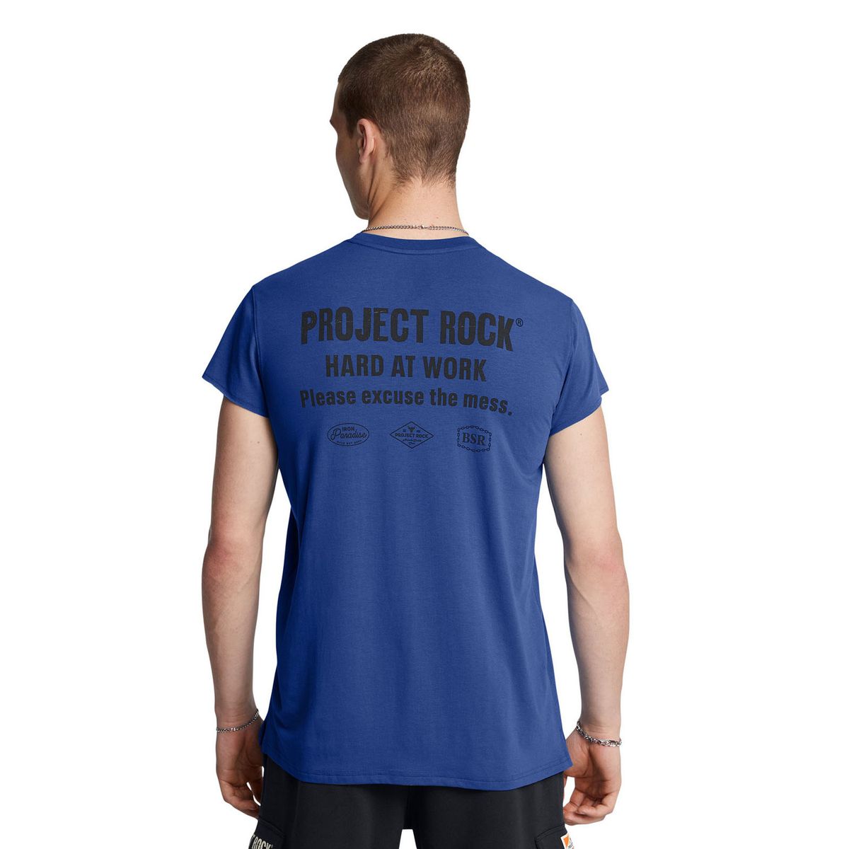 UNDER ARMOUR - Polera manga corta Prjct Rock hombre Azul UNDER ARMOUR