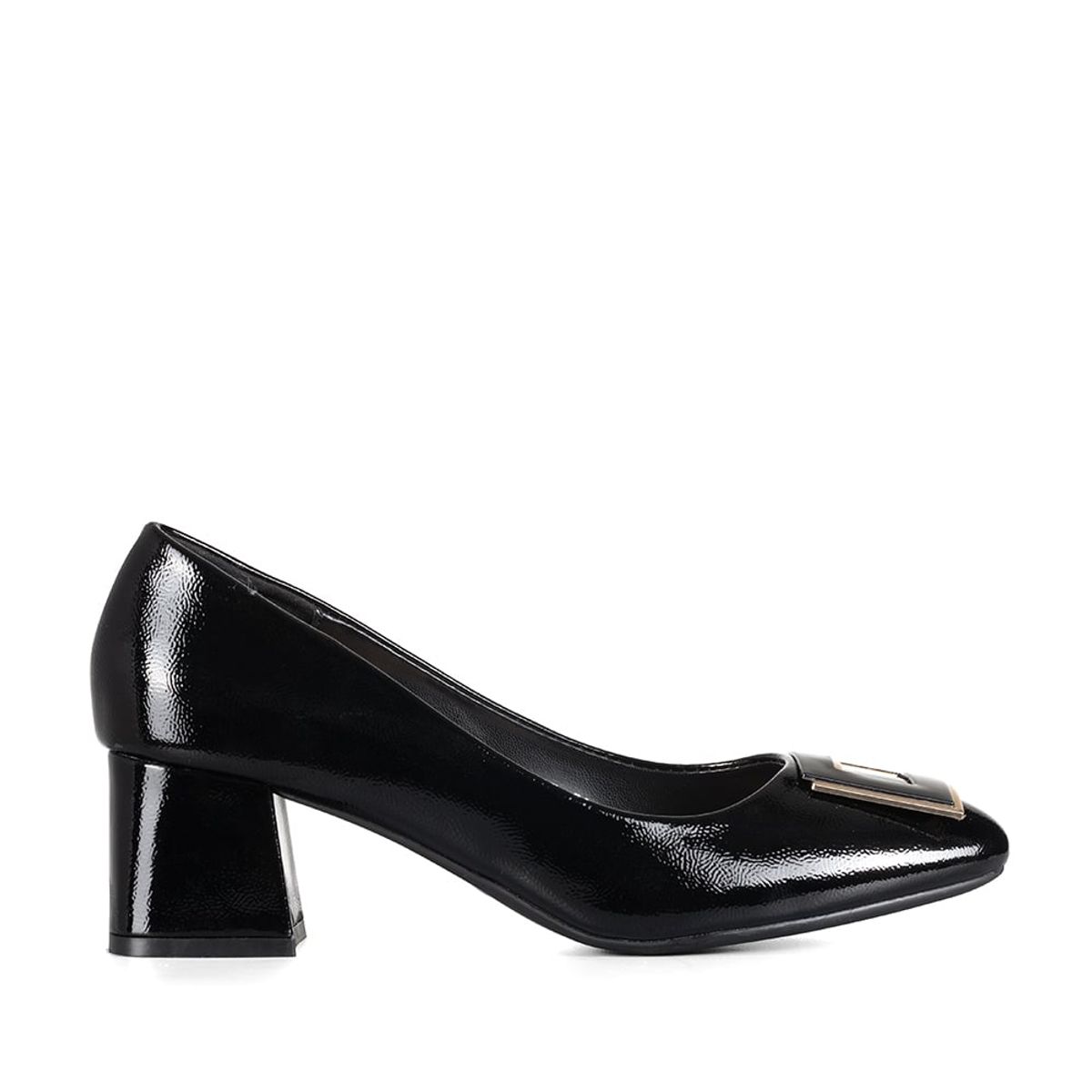 WEIDE - Zapato Taco Mujer Acabado Charol  Formal  Weide GH137