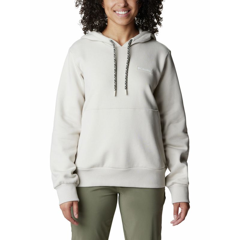 COLUMBIA - Polerón Mujer Marble Canyon Hoodie Beige COLUMBIA
