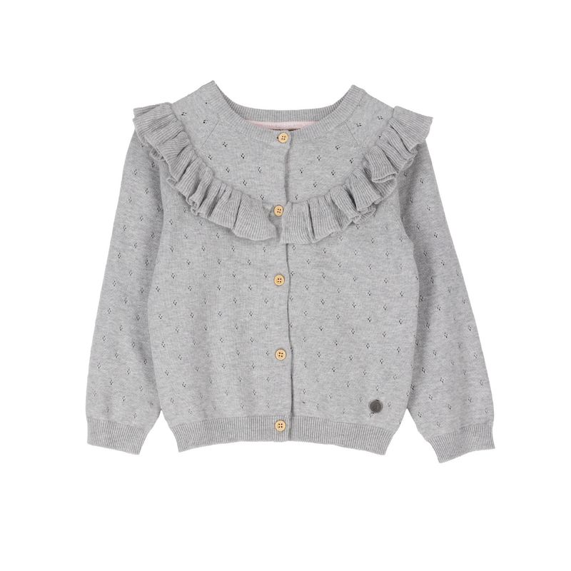 HUSH PUPPIES - Chaleco Niña Amalia Gris HUSH PUPPIES