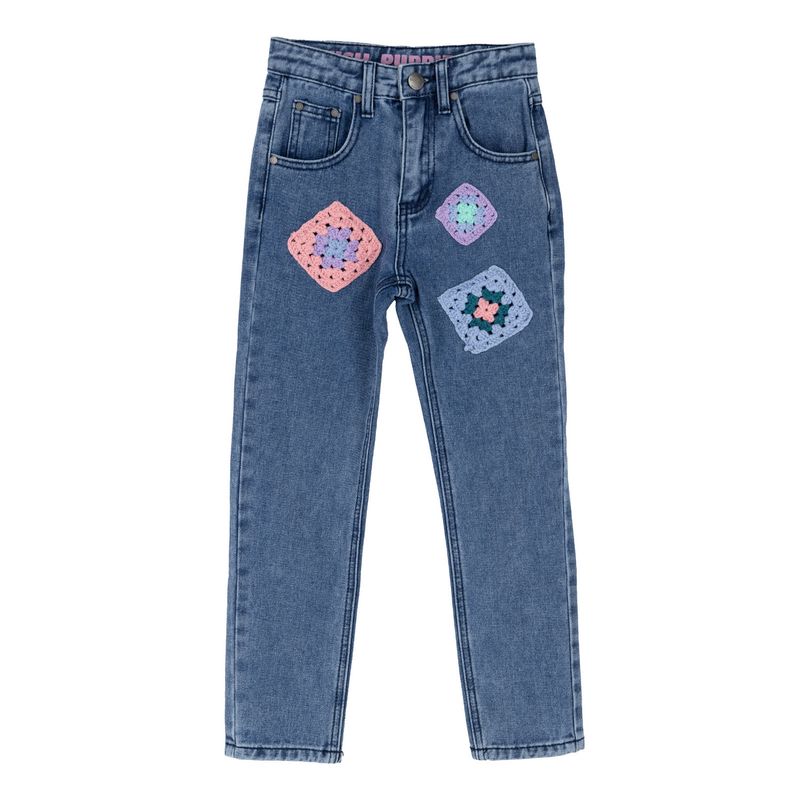HUSH PUPPIES - Jeans Niña Macrame Denim HUSH PUPPIES