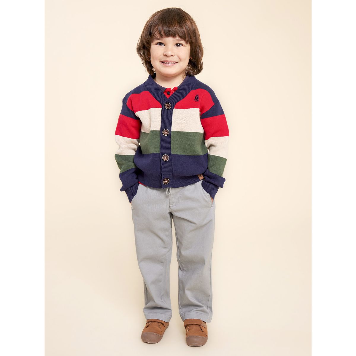 HUSH PUPPIES - Chaleco Niño Cantembury Navy HUSH PUPPIES