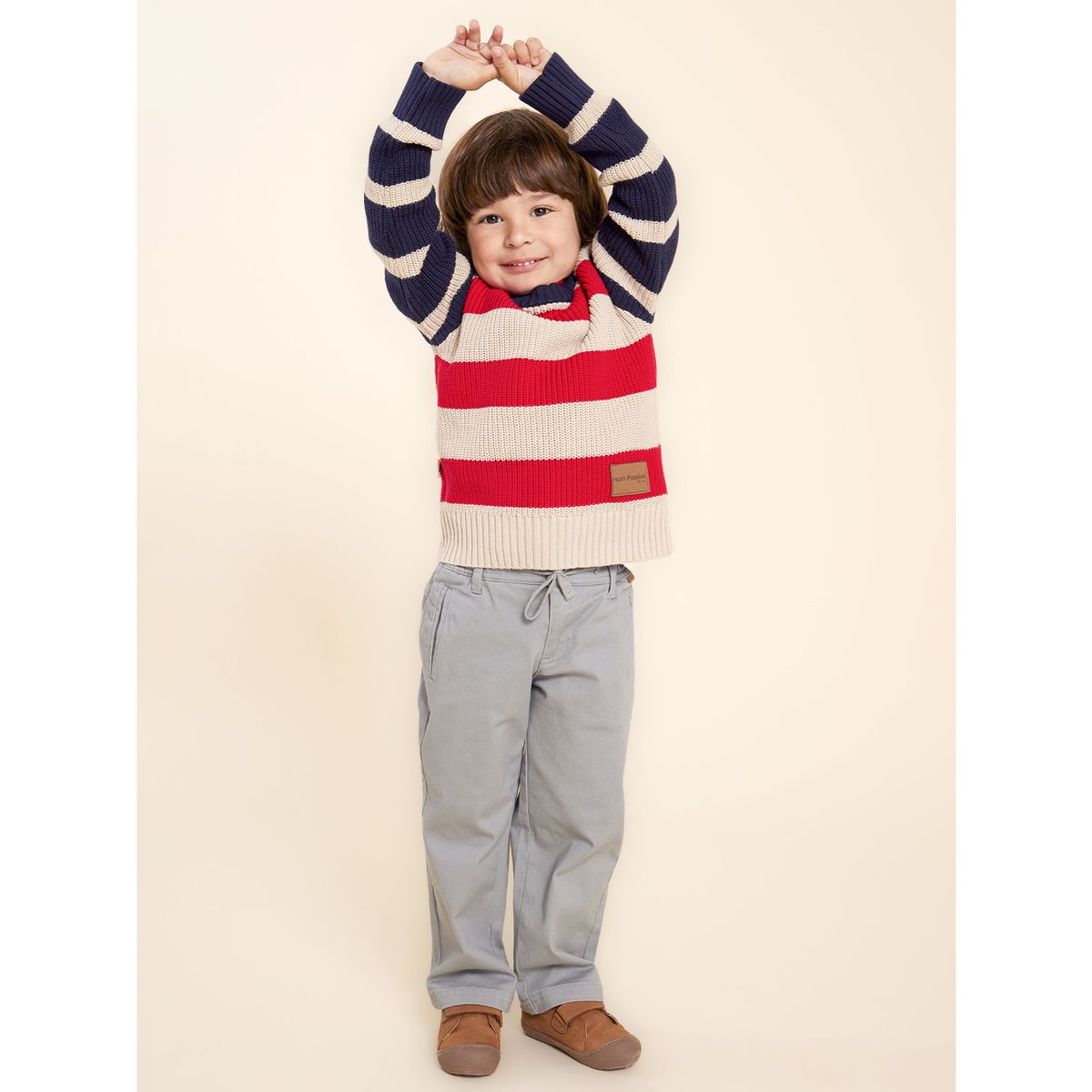 HUSH PUPPIES - Chaleco Niño Ricardo Rojo HUSH PUPPIES