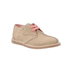 HUSH PUPPIES - Zapato Cuero Beige Niña Lynton [30-35]