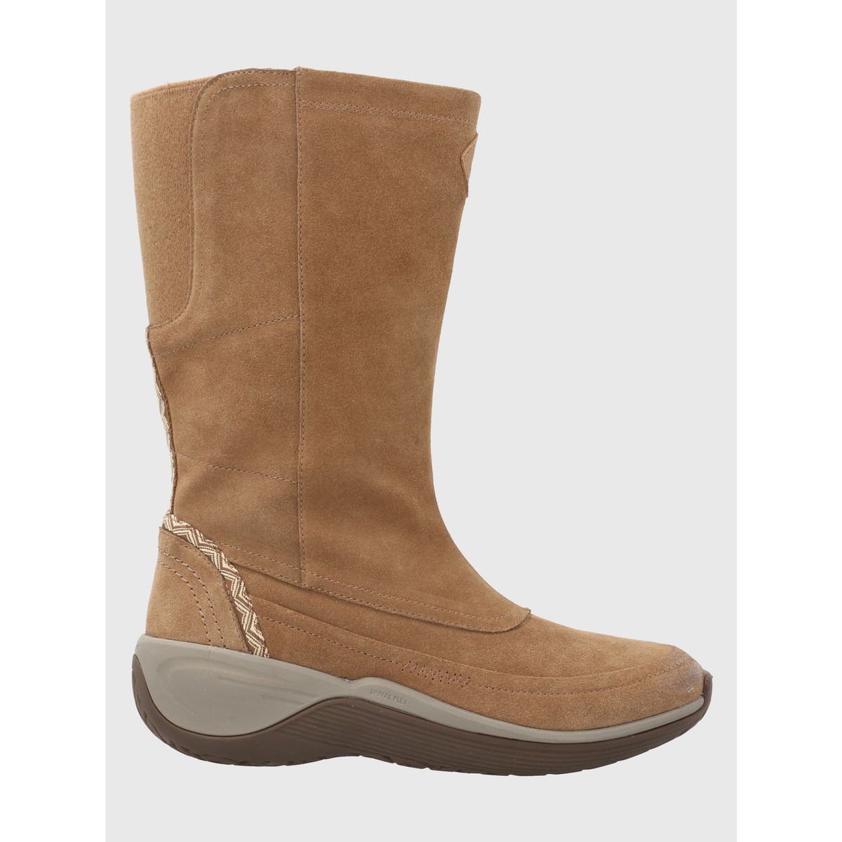HUSH PUPPIES - Bota Mujer Spinal Rug Boot Café Claro HUSH PUPPIES