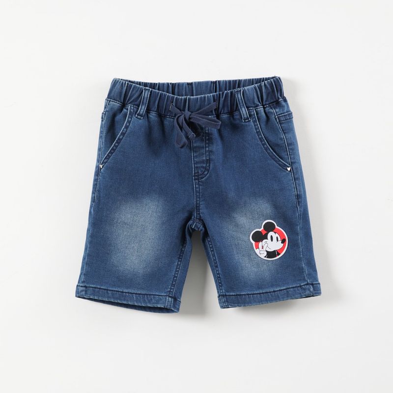 DISNEY - Short Niño Mickey Denim Disney