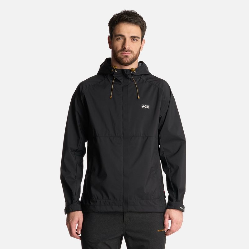 HAKA HONU - Chaqueta Hombre Terral Negro Haka Honu