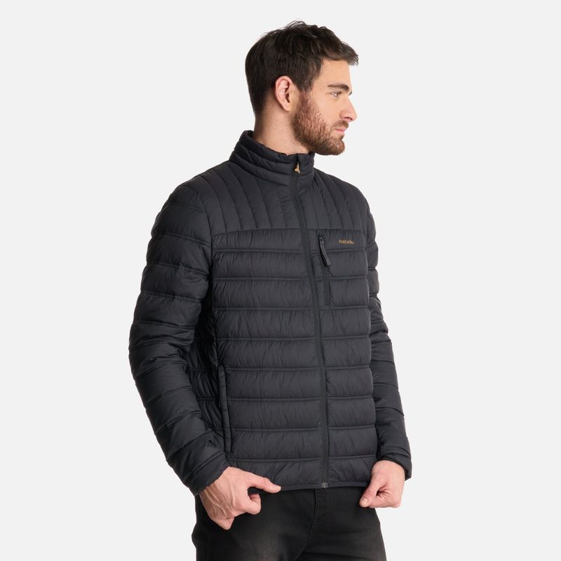 HAKA HONU - Chaqueta Hombre Ultraliviana Negro Haka Honu