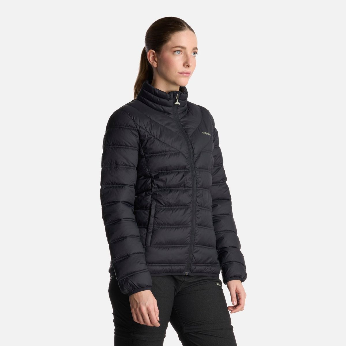 HAKA HONU - Chaqueta Mujer Ultraliviana Negro Haka Honu