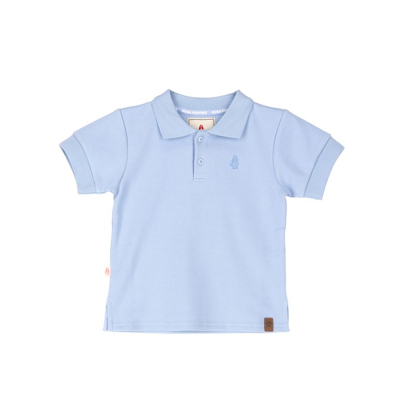 HUSH PUPPIES - Polera Niña Springboks Celeste HUSH PUPPIES