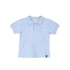 HUSH PUPPIES - Polera Niña Springboks Celeste