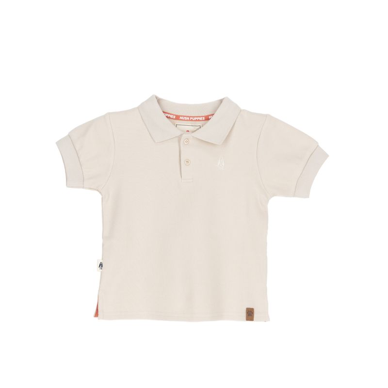 HUSH PUPPIES - Polera Niño Springboks Crema HUSH PUPPIES