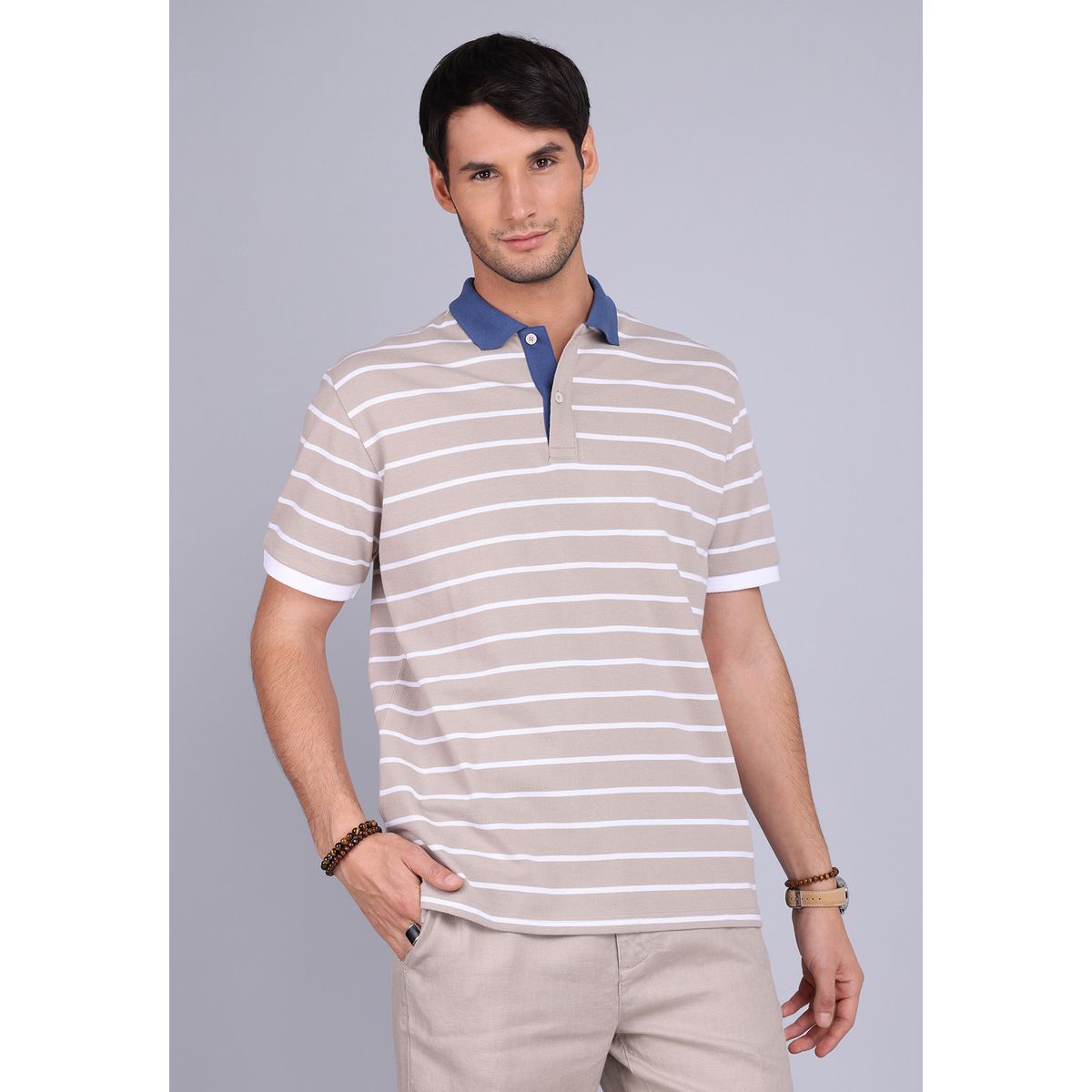 ARROW - Polera Pique Diseño Rayas Arrow ARROW