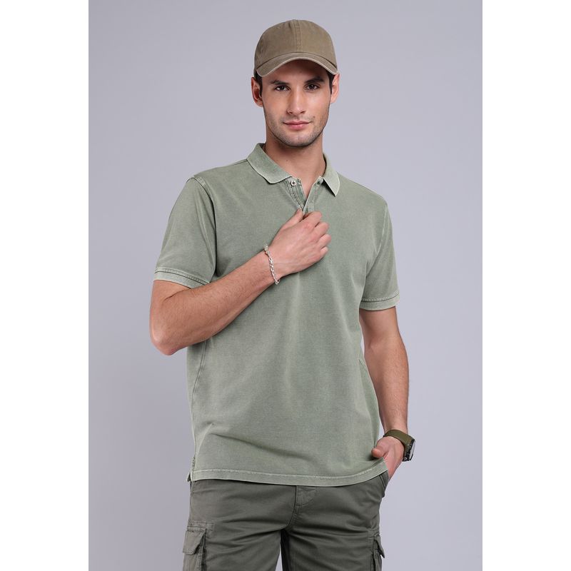 SOVIET - Polera Pique Stone Wash Soviet SOVIET