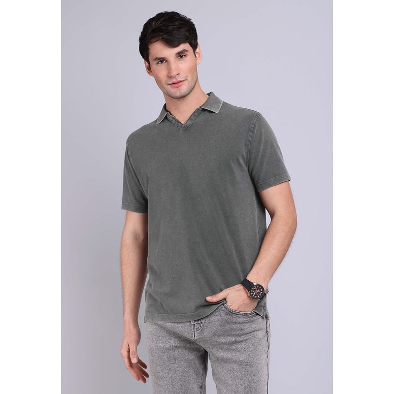 SOVIET - Polera Pique Stone Wash Soviet SOVIET