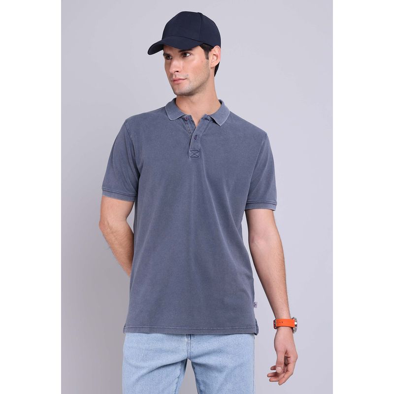 SOVIET - Polera Pique Stone Wash Soviet SOVIET