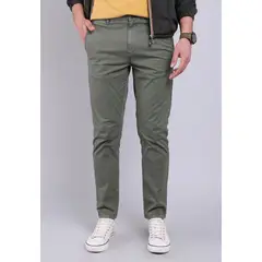 SOVIET - Pantalon Straight Fit Stone Wash