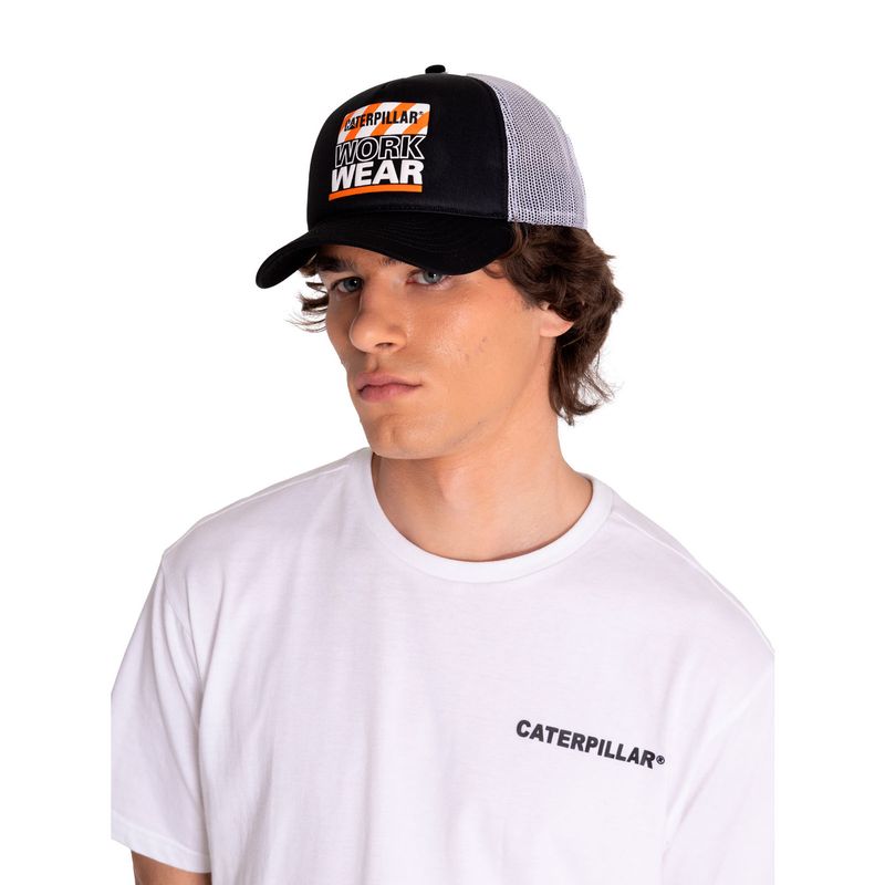CAT - Jockey Negro Foam Trucker Hombre CAT