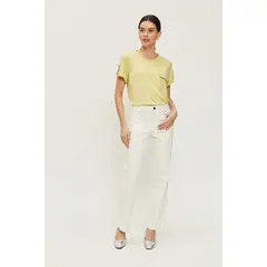 ASH - Jeans Liso Blanco