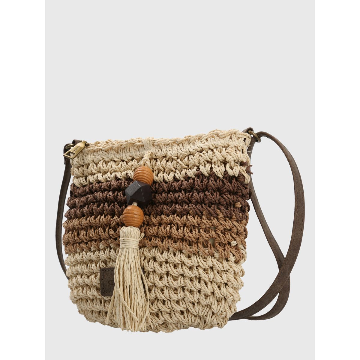AZALEIA - Cartera Sea Cross Beige Mujer AZALEIA