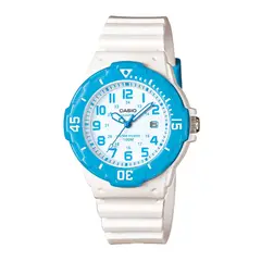 CASIO - Reloj LRW-200H-2BVDF Resina Juvenil Blanco