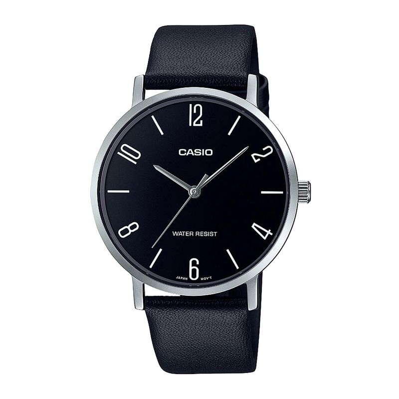 CASIO - Reloj CASIO MTP-VT01L-1B2UDF Acero Hombre Plateado