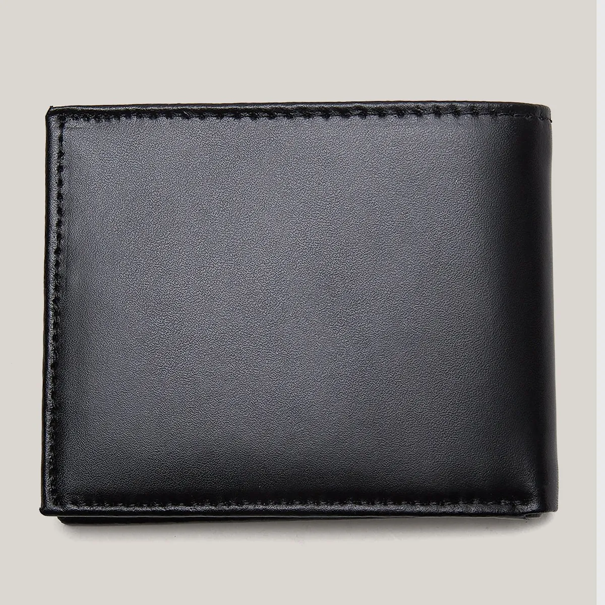 TOMMY HILFIGER - Billetera Plegable Con Logo Negro Tommy Hilfiger