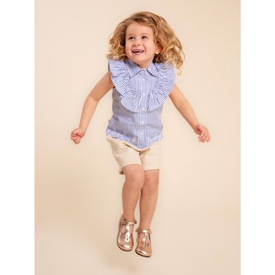 Imagen 2 del producto Zapato Cuero Dorado Niña Poppy (26-29)