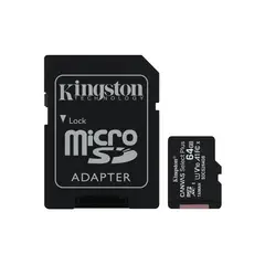 KINGSTON - Canvas Select Plus Tarjeta microSDXC 64 GB