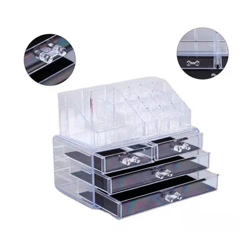 GENERICO - Organizador Cosmeticos Maquillaje De Acrilico Cosmetiquero