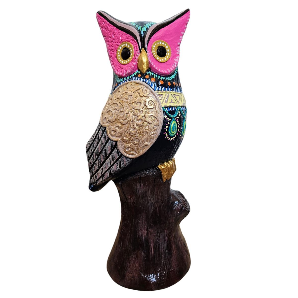 CREA TALLER - Búho decorativo de cerámica