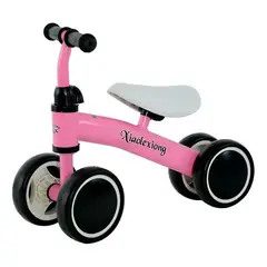 GENERICO - Scooter Bicicleta De Equilibrio Niños Sin Pedal Rosado
