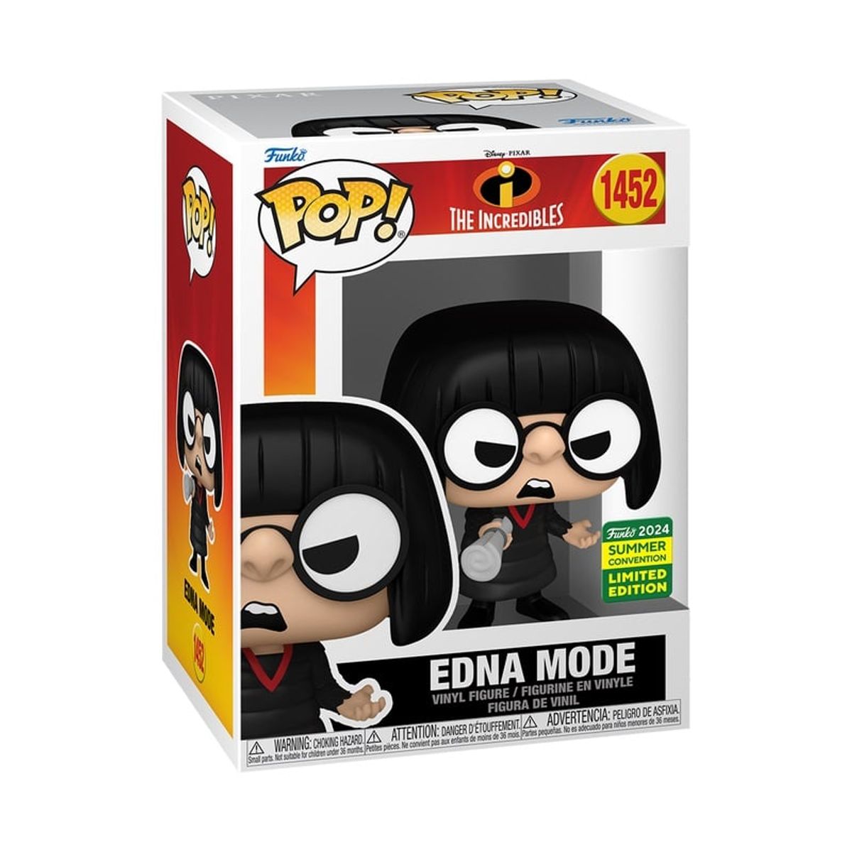 FUNKO - Funko Pop Disney Pixar Los Increíbles Edna Moda 1452