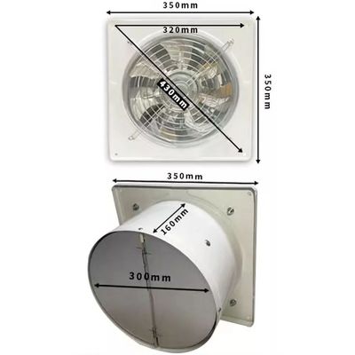 Imagen 2 del producto Extractor De Aire Industrial 12 Pulgadas 300mm 120w